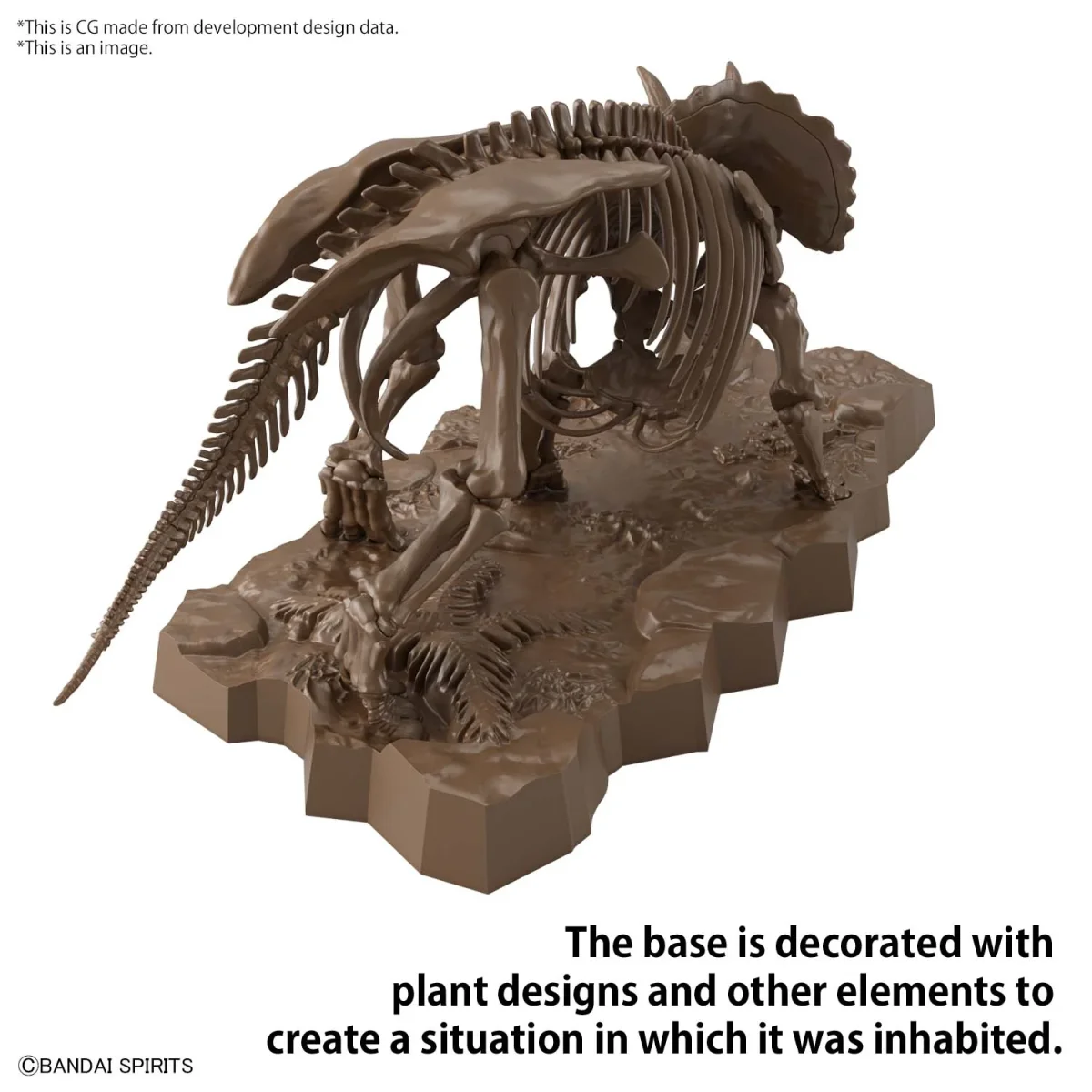 IMAGINARY SKELETON TRICERATOPS 1/32 - Billede 4