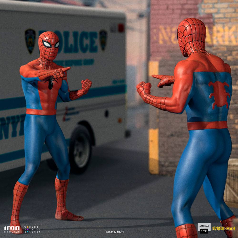 Marvel Comics Art Scale Statue 1/10 Spider-Man (1967 Animated TV Series) 21 cm - Billede 7