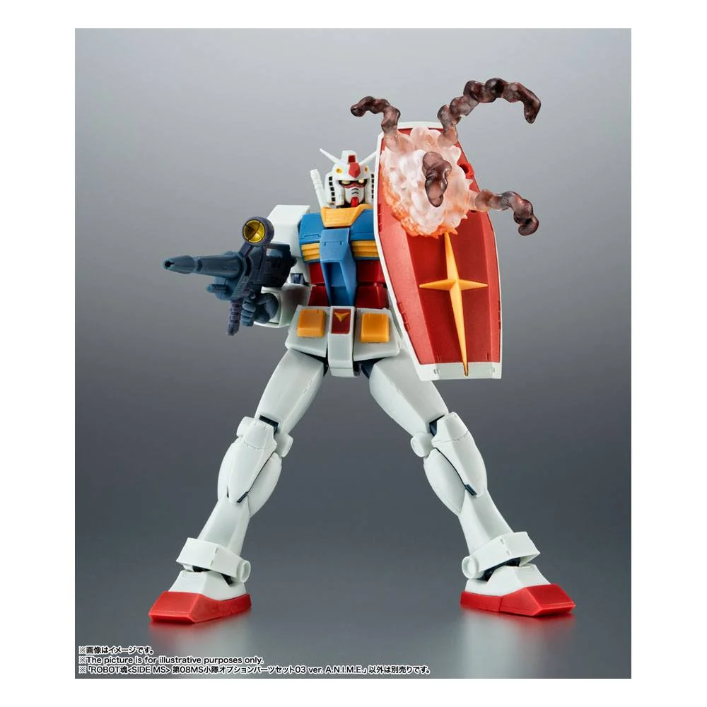 Robot Spirits SIDE MS AQM/E-X01 Aile Striker & Option Parts Set for Mobile Suit Gundam Seed - Billede 4