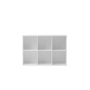 Oliver Furniture Wood reol 3x2 vandret til ophæng – hvid