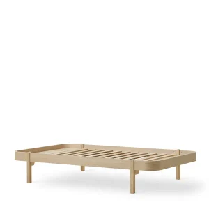 Oliver Furniture Wood Lounger seng 120 x 200 cm – eg