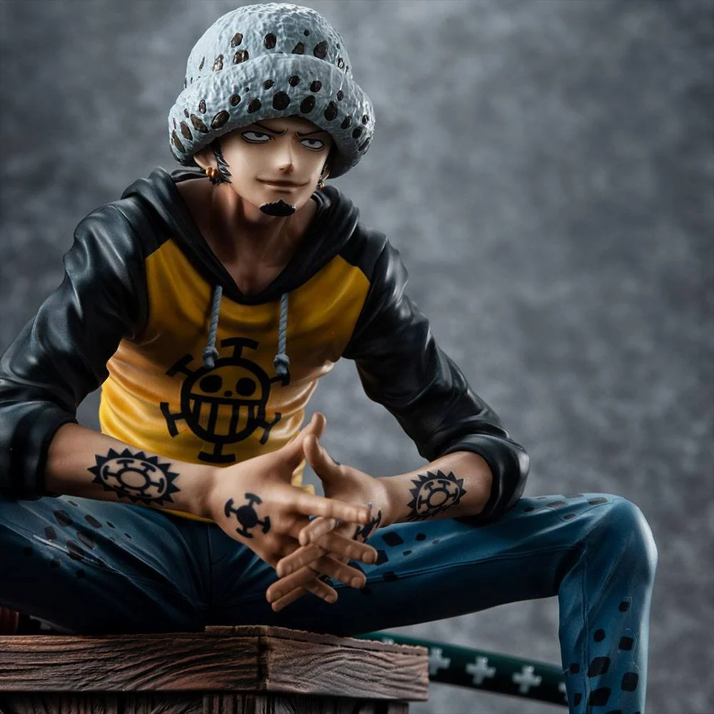 One Piece P.O.P PVC Statue Playback Memories Trafalgar Law 17 cm - Billede 6