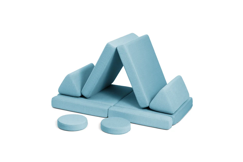 Shappy legesofa – Original Mini 120 cm Ultra Plush - Sky Blue - Billede 8