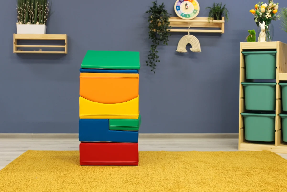 IGLU Soft Play skumklodssæt – 7 dele – Multicolor Little Crawler - Billede 6