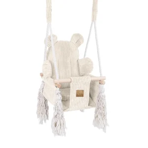 Meowbaby Aesthetic indendørs babygynge – Teddy (Ecru)