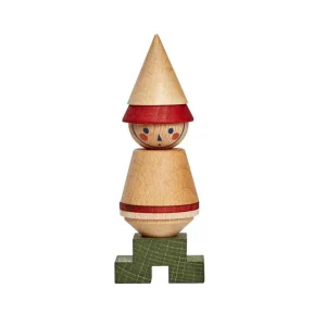 Wooden Story LALA figurpuslespil i træ – rød