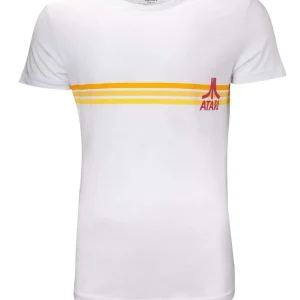 Atari stripet logo licenseret t-shirt