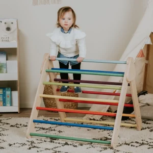 leg&go Pikler Klatrestativ – Rainbow