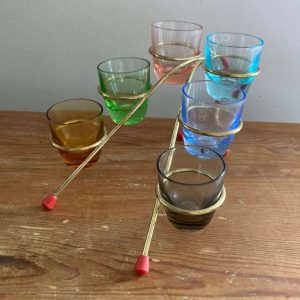 Vintage shots glas no 1