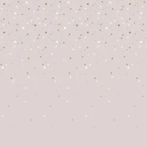 Dekornik Simple Stars From The Sky tapet – Powder Pink