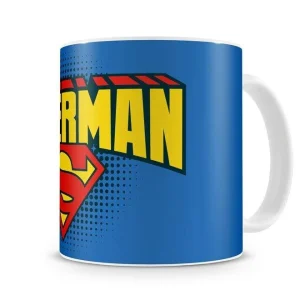Superman dc comics logo shield krus 300 ml