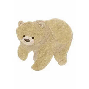 Lorena Canals Vaskbart gulvtæppe – Bamse (120 × 122 cm)