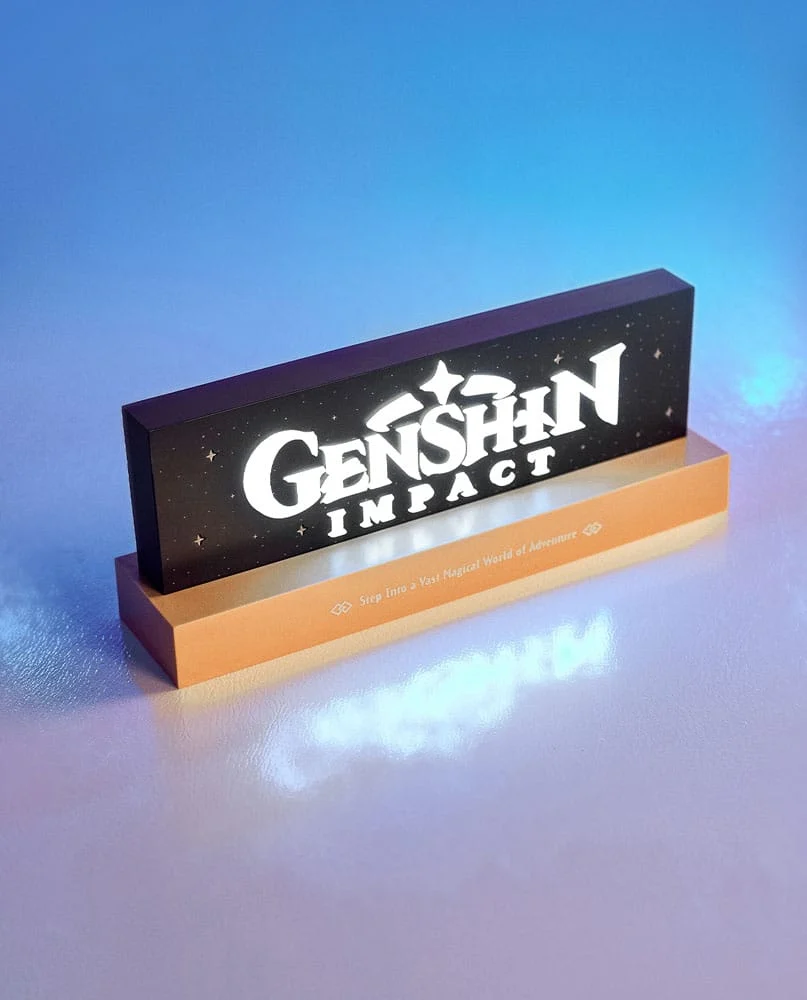 Genshin Impact LED-Light Logo 22 cm - Billede 3